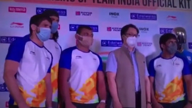 Reprezentanță ai echipei olimpice indiene.