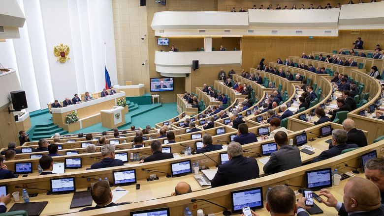 sedinta de lucru in consiliul federatiei ruse