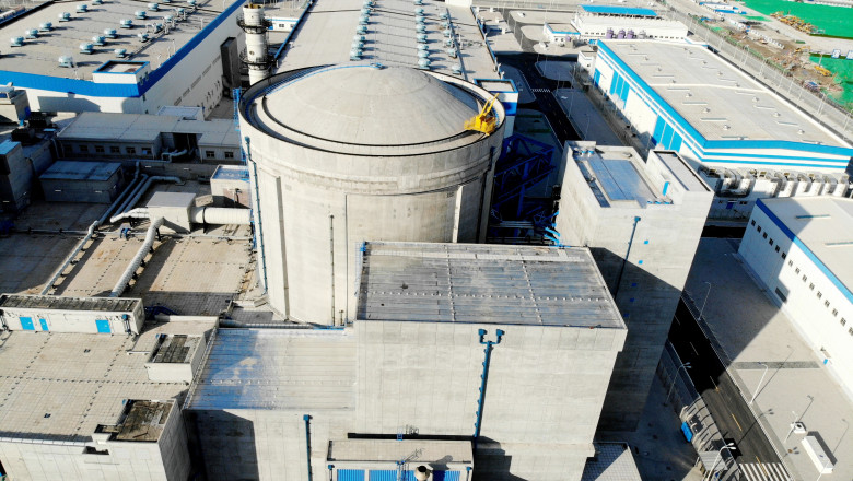 Centrală nucleară în China imagine de ansamblu
