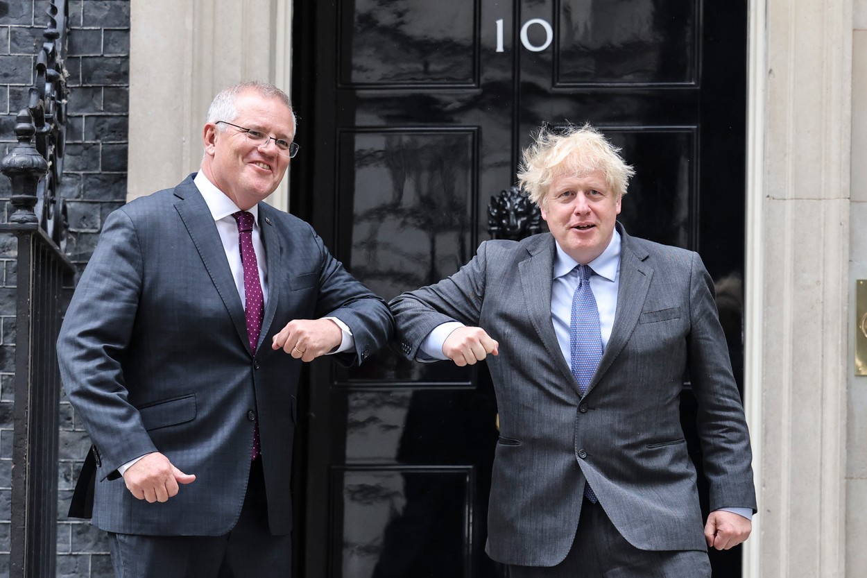 Australia si Marea Britanie au semnat un acord de liber schimb post-Brexit