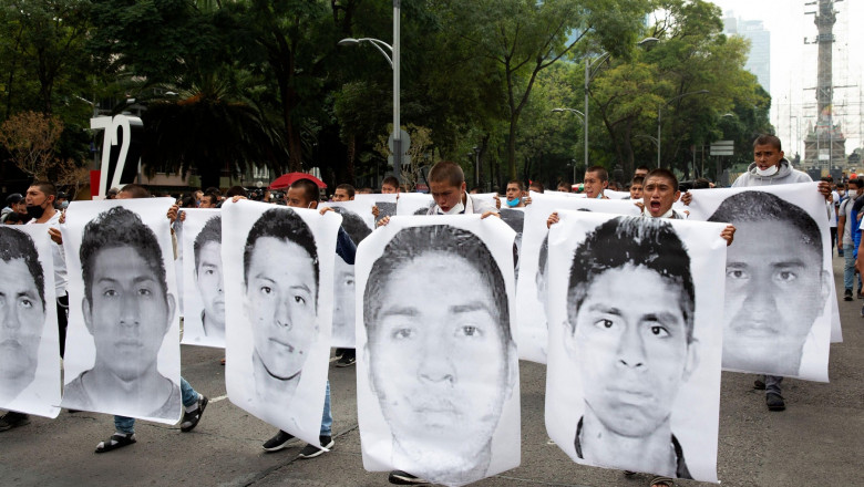 protest studenti disparuti mexic