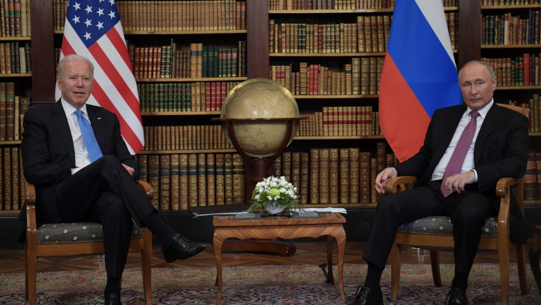 Joe biden si Vladimir Putin discuta la intalnirea de la Geneva