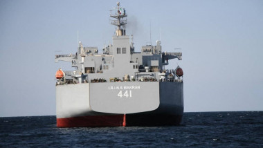 nava militara iraniana makran vazuta din spate