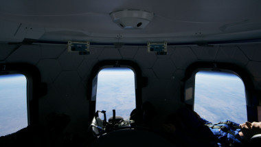 Capsula Blue Origin cu care va zbura în spațiu Jeff Bezos.