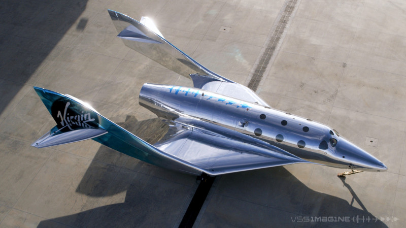 New Virgin Galactic spaceship is unveiled