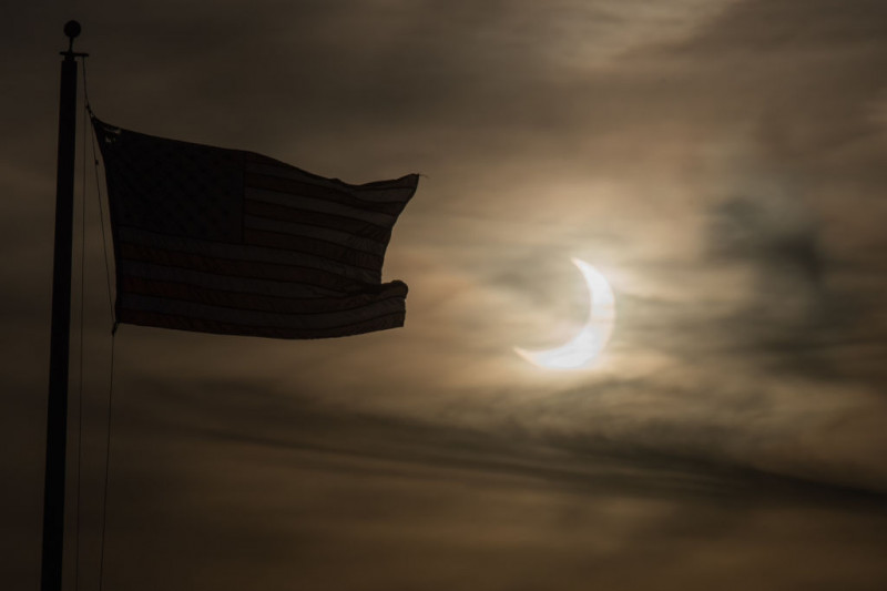 Rare Sunrise Eclipse Entrances Northeast States