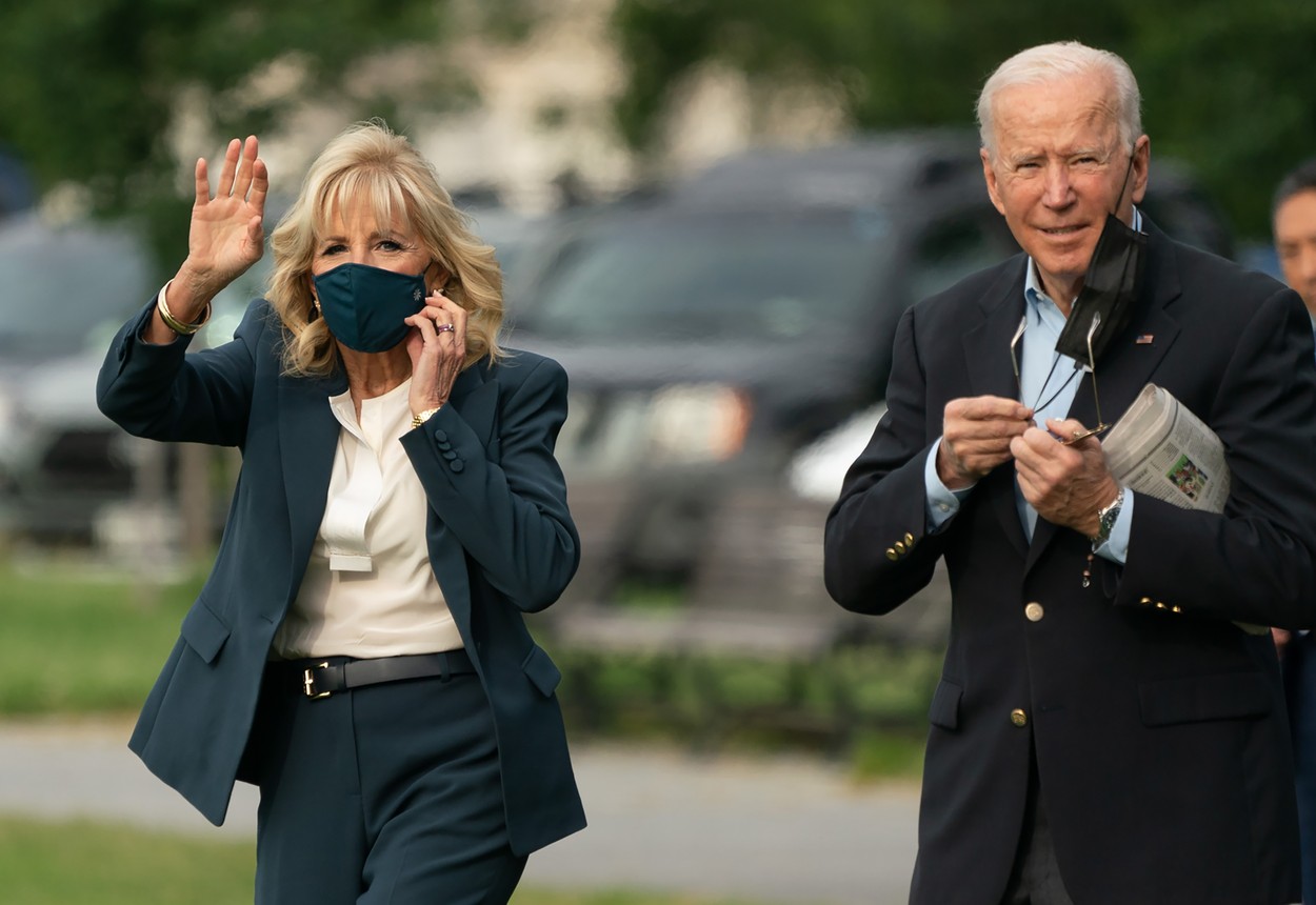Jill Biden are Covid