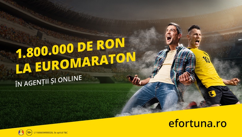 (P) 1.800.000 RON la Euromaraton! Joacă zi de zi și ia-ți partea din premii
