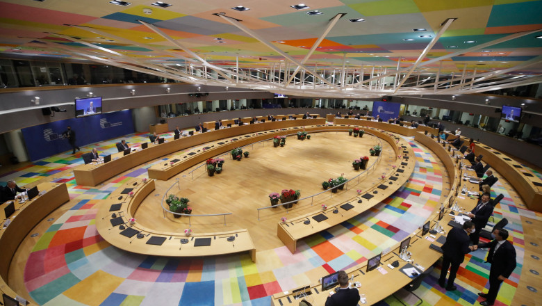 Sala mare ca Consiliului European