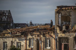 Tornado hits South Moravia region in Czech Republic's south-east