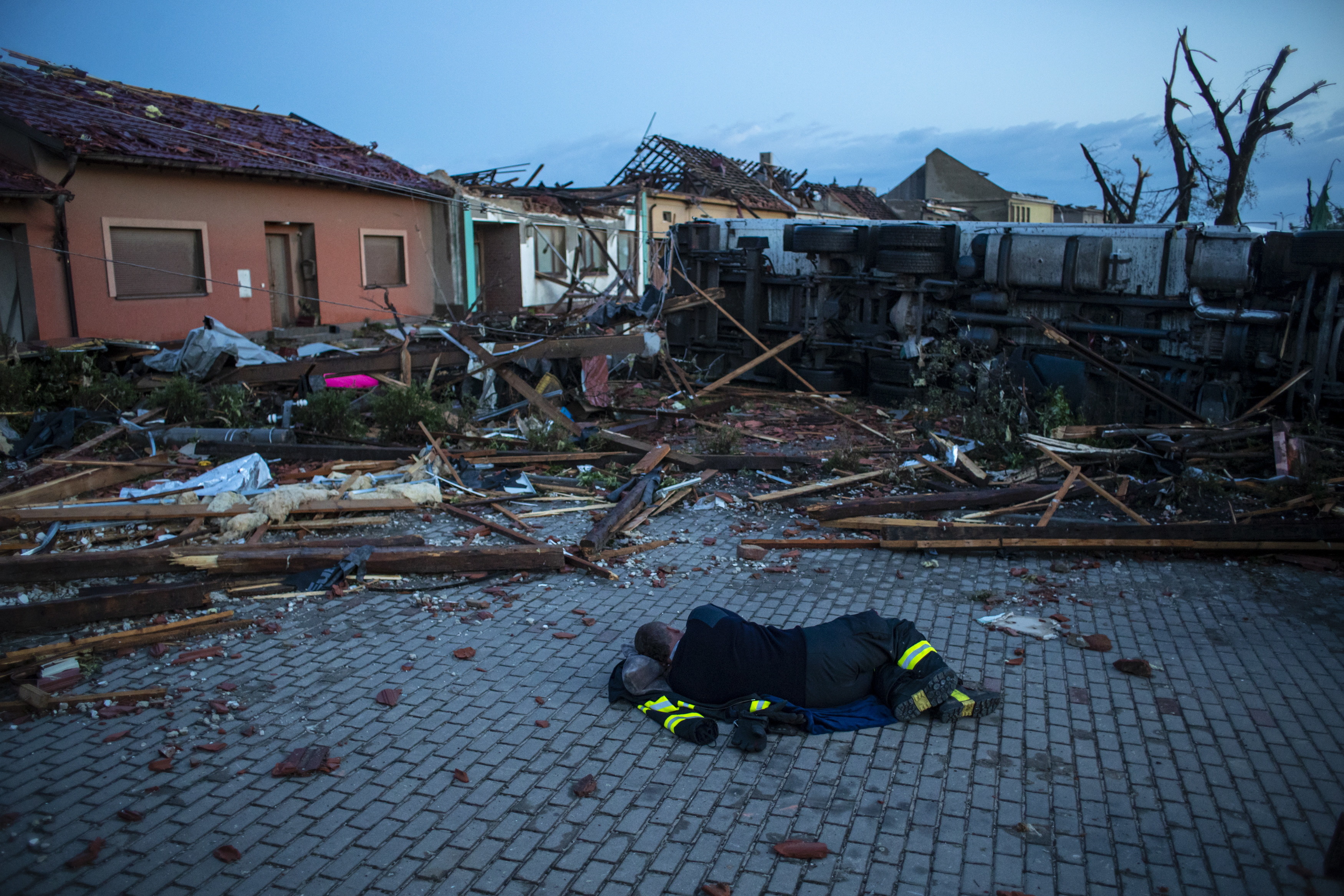 Tornado hits South Moravia region in Czech Republic's south-east