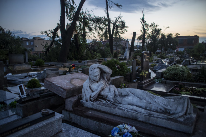 Tornado hits South Moravia region in Czech Republic's south-east