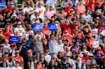 Donald Trump Holds A 'Save America' Rally In Ohio for Congressional Candidate Max Miller, Wellington, USA - 26 Jun 2021