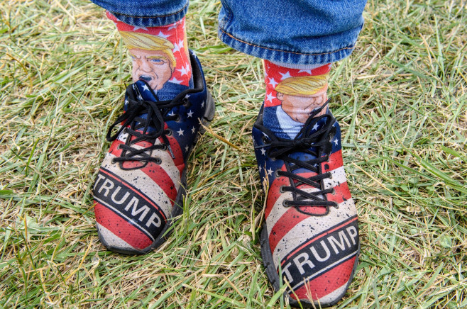 Donald Trump Holds A 'Save America' Rally In Ohio for Congressional Candidate Max Miller, Wellington, USA - 26 Jun 2021