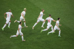 franta elvetia euro 2020 jucatori elvetieni alergand pe arena nationala - george calin