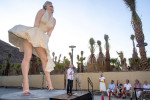 CA: "Forever Marilyn" statue in downtown Palm Springs