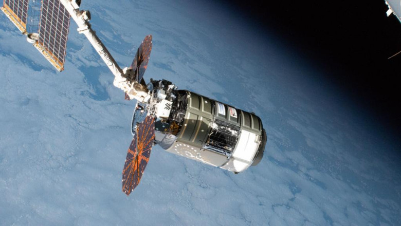 O capsulă cargo Cygnus s-a desprins de ISS.