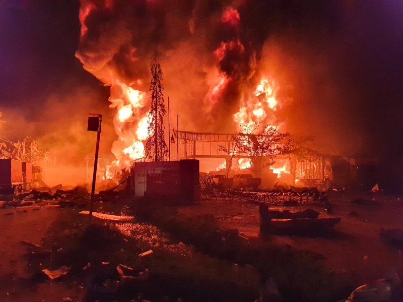 Thailand factory explosion injures 12 as thousands of residents are evacuated