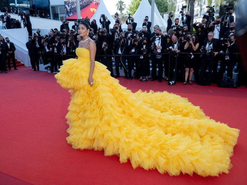 CANNES: Annette and Opening Ceremony Red Carpet - The 74th Annual Cannes Film Festival