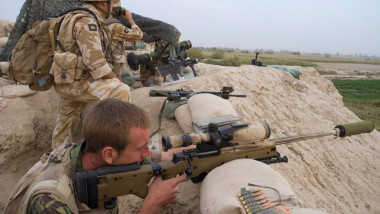 Soldați britanici în Afganistan.
