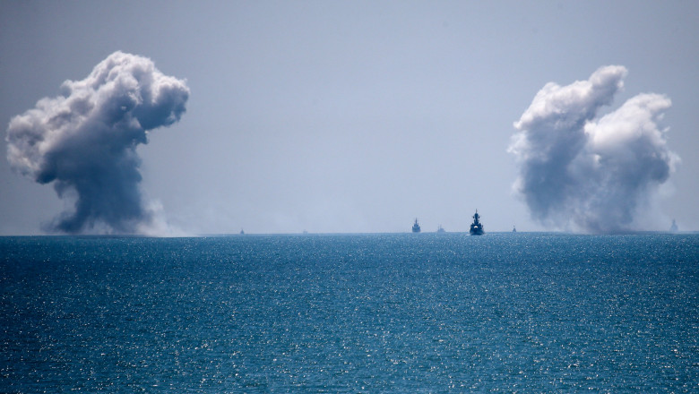 Marina rusă a efectuat exerciții de tragere cu rachete de croazieră Iskander în Kaliningrad