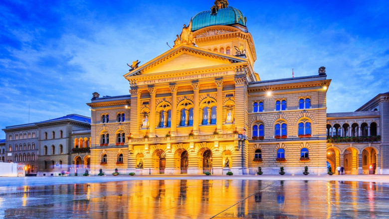 Palatul Parlamentului din Berna, Elveția