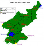 harta administrativa coreea de nord - wikipedia