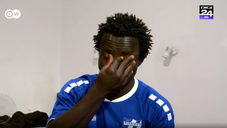 Fotbalul, o șansă pentru refugiații africani ajunși în Europa. Povestea lui  Paul Asema Yongo: „A fost cumplit pentru mine” | Digi24