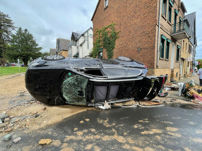 Flooding in Bad Munstereifel, Germany - 15 Jul 2021