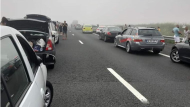 Carambol pe Autostrada Soarelui