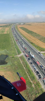 Carambol pe Autostrada Soarelui