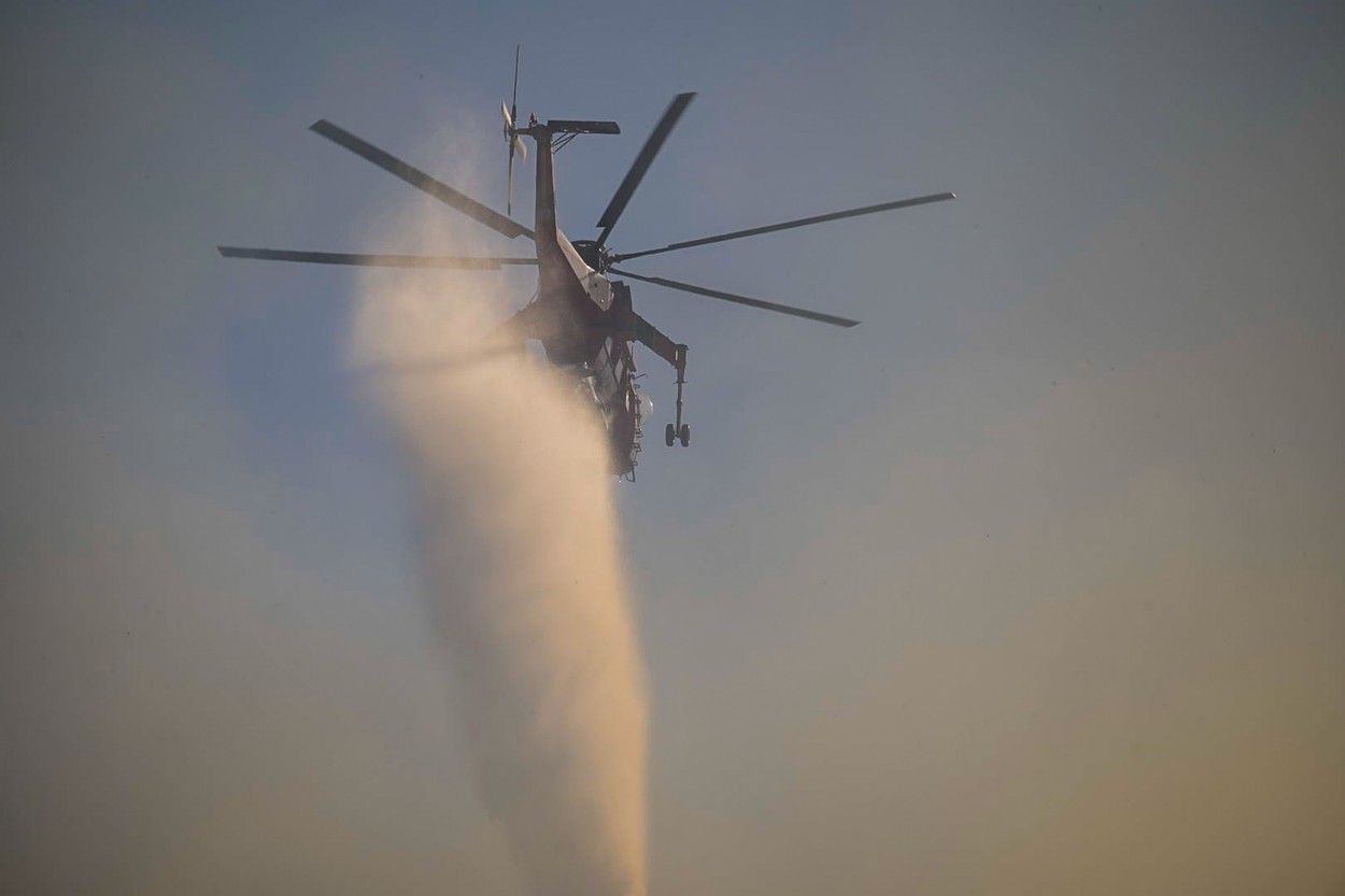 Wildfire On Samos Island Forces Evacuation Of Greek Holiday Resort