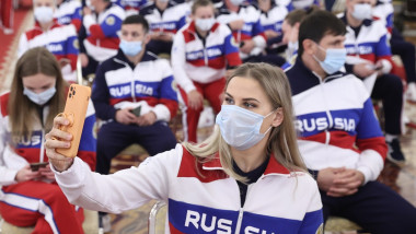 sportivi din delegatia rusiei la Jocurile Olimpice de la Tokyo