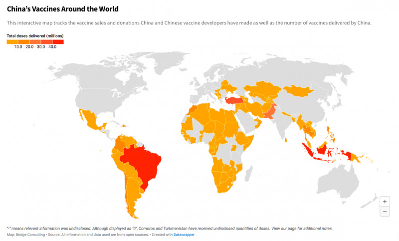 harta vacccinuri chinezești