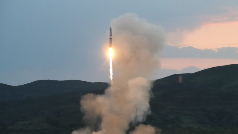 lansarea unei navete spatiale in china