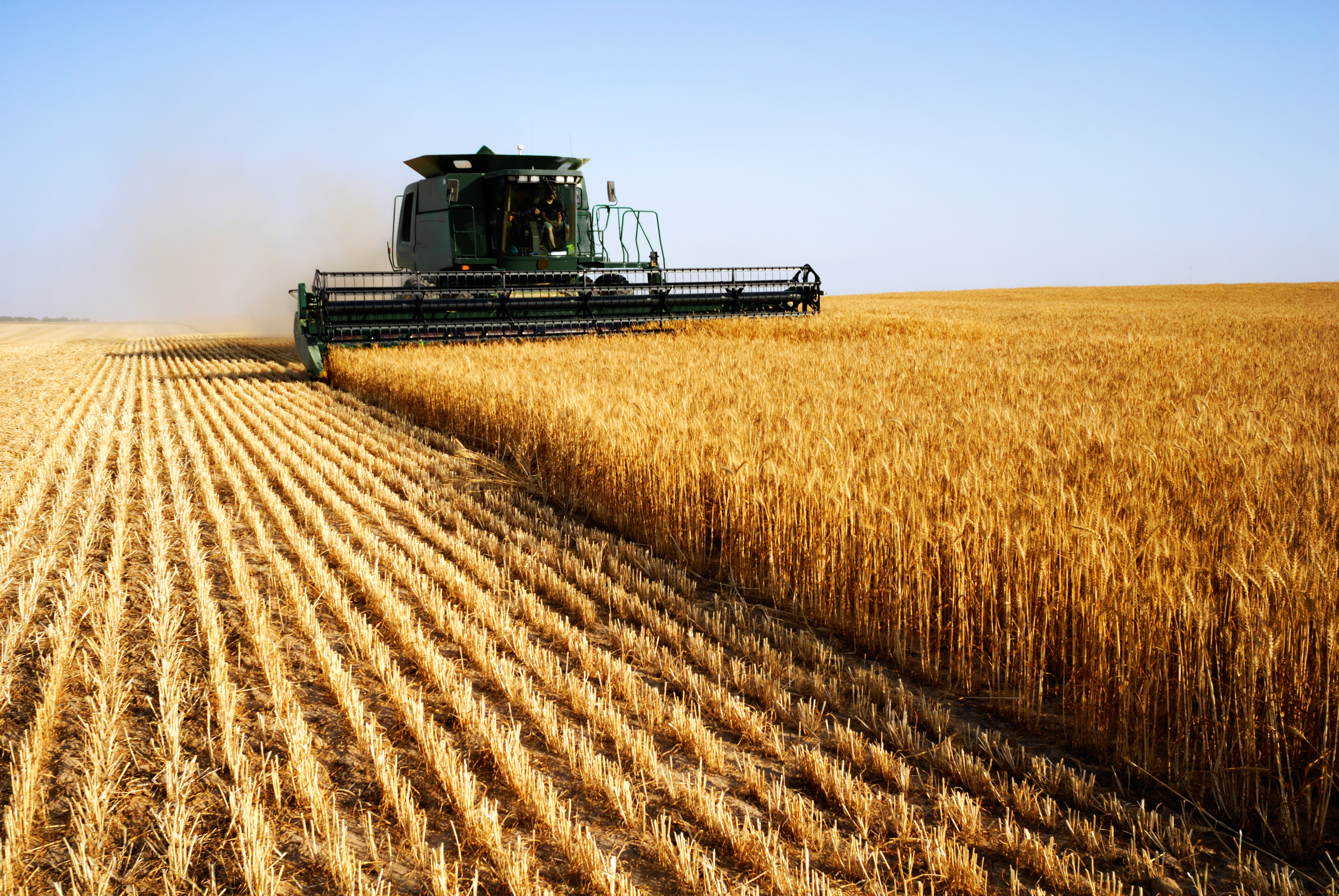 O combină agricolă a tăiat picioarele unui bărbat pe un teren agricol din Neamț