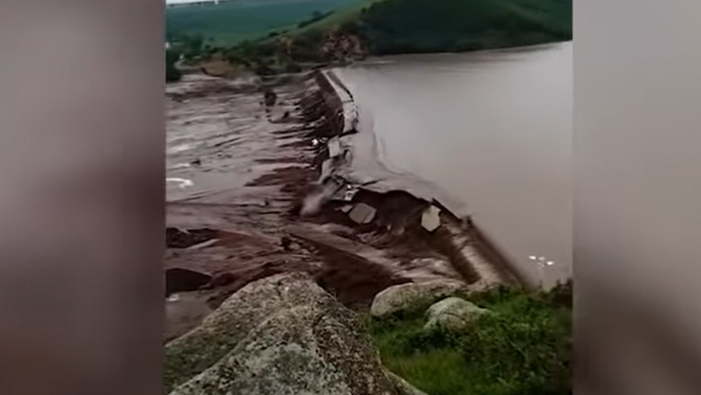 două baraje din nordul Chinei sunt rupte de ploile violente