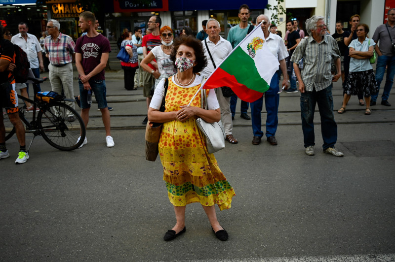 protest în bulgaria