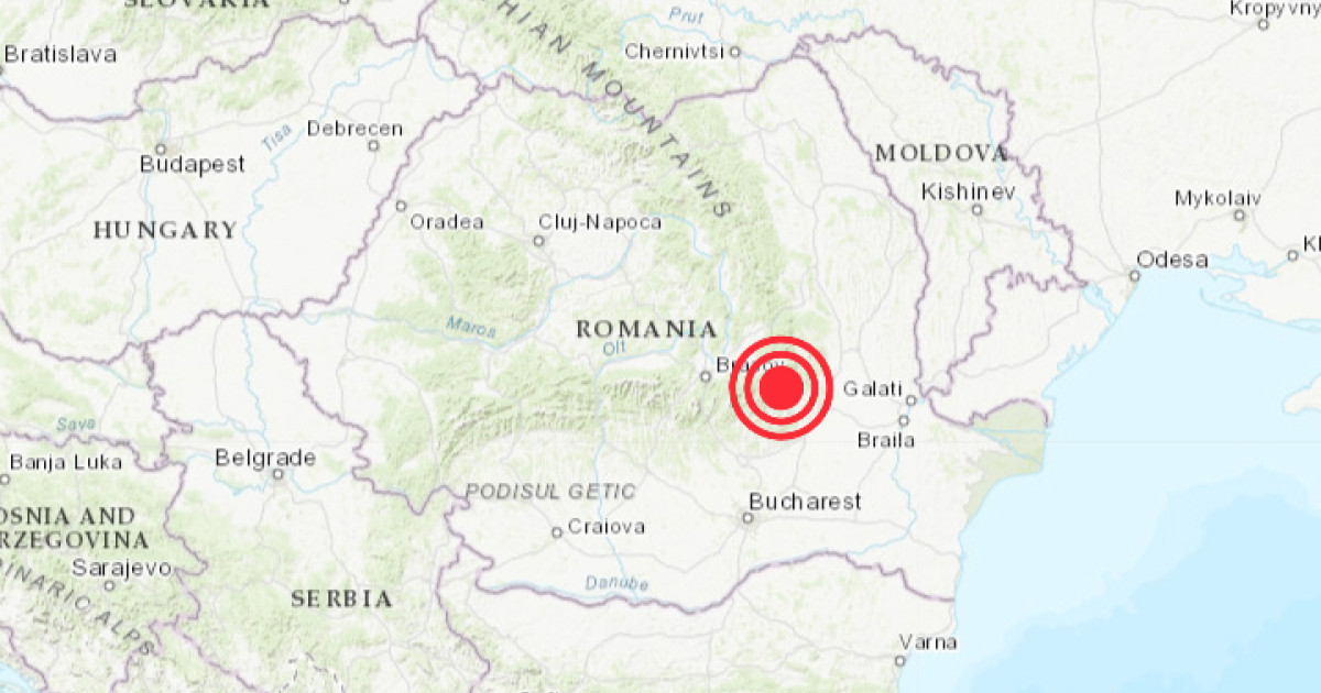 Cutremur în Buzău luni dimineață. Este al doilea cel mai puternic din această lună - Vimarsana News