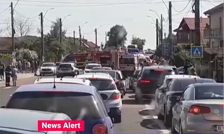 Accident cu 7 victime în localitatea 23 August din Constanța. Circulația spre Mangalia este îngreunată
