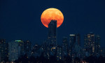 Vancouver Full Moon, Vancouver, Canada - 23 Jul 2021