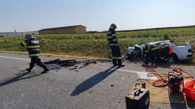 Accident grav în județul Bihor.