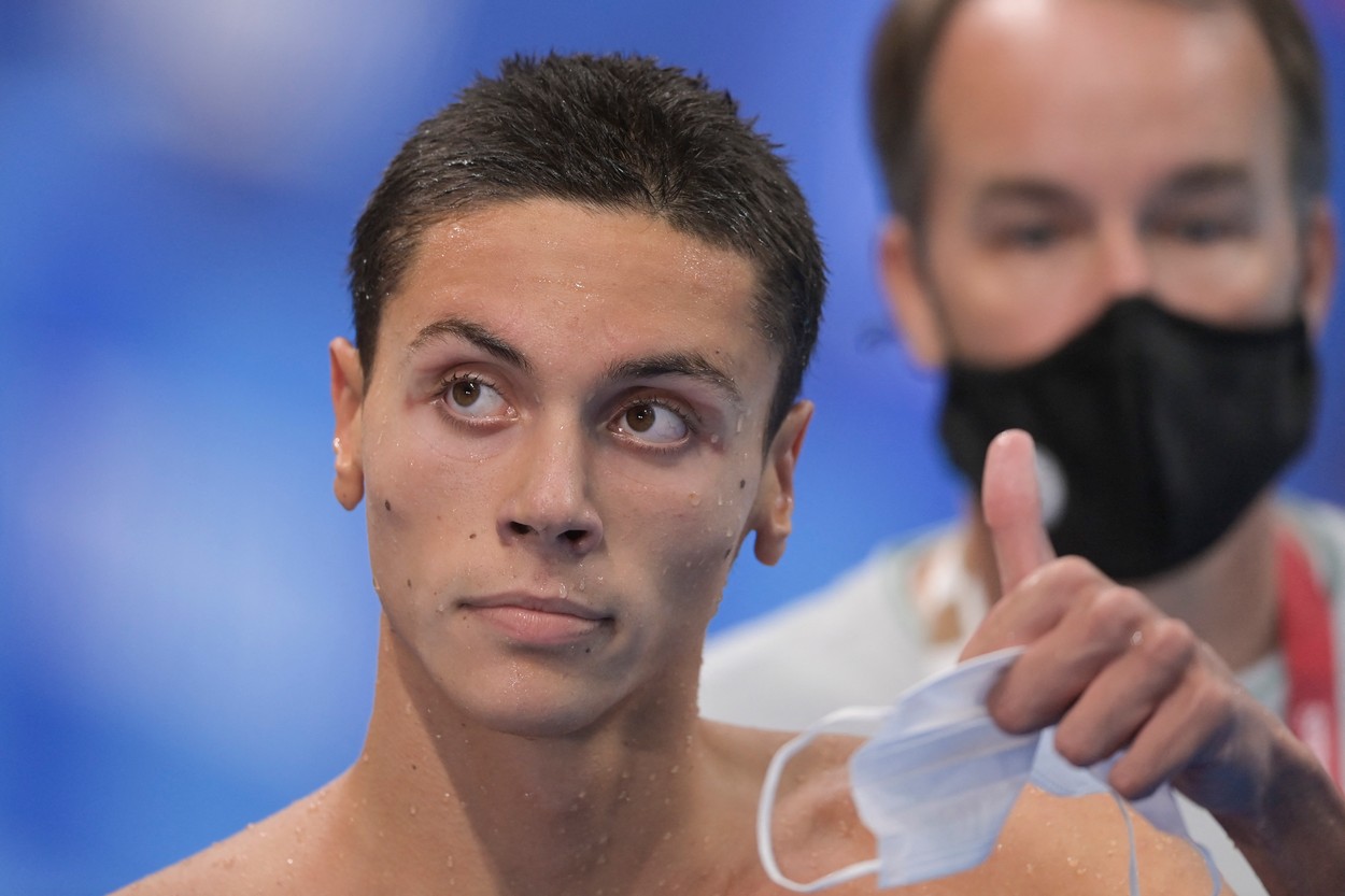 Robert Glinţa, dupa performanta lui David Popovici la JO 2020: Este un fenomen pentru intregul inot la nivel mondial