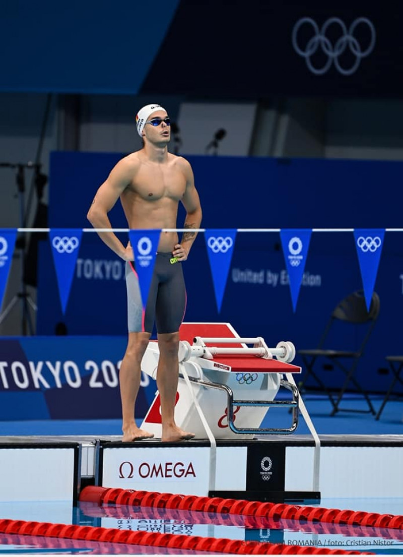 Robert Glință, Tokyo 2020, finala 100 m spate