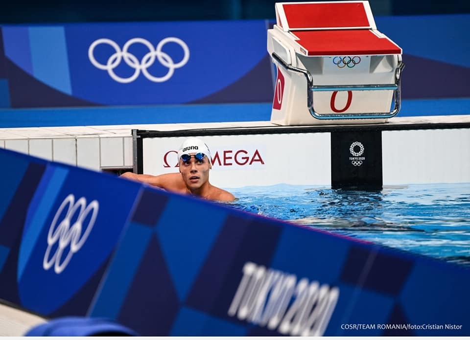 David Popovici, Tokyo 2020, finala 200 m liber