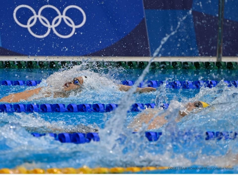 Robert Glință, Tokyo 2020, finala 100 m spate