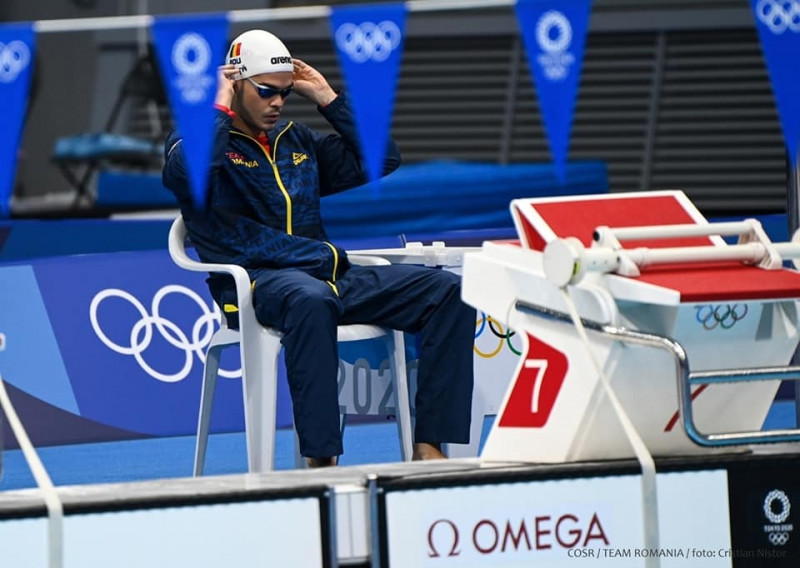 Robert Glință, Tokyo 2020, finala 100 m spate