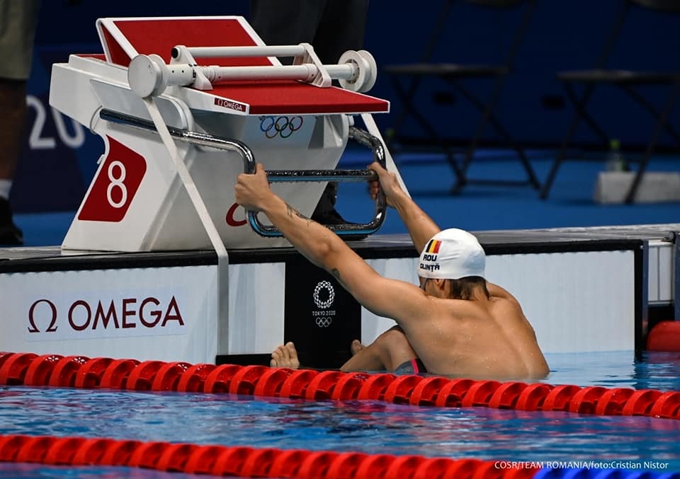 Robert Glință, Tokyo 2020, finala 100 m spate