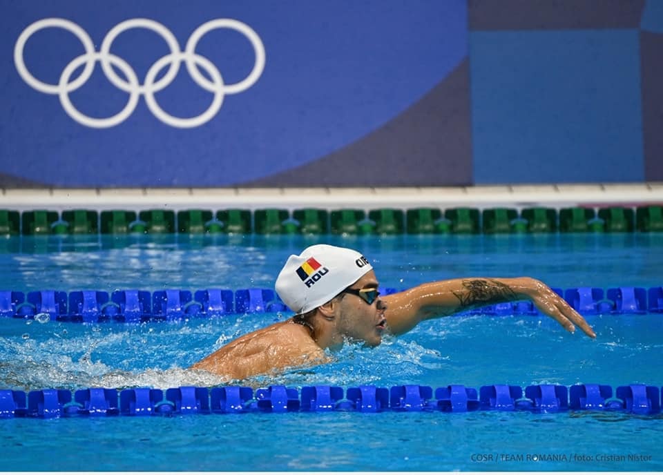Robert Glință, Tokyo 2020, finala 100 m spate