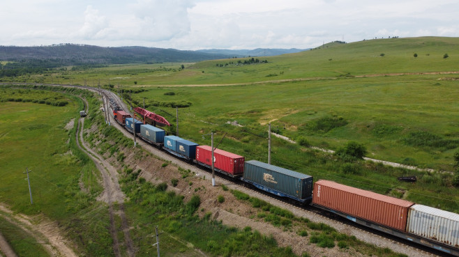 Russia Trans-Siberian Railway Renovation Work